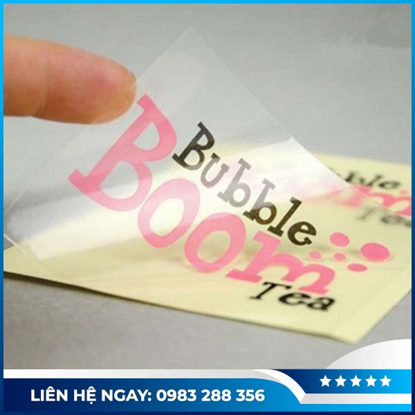 Decal trong